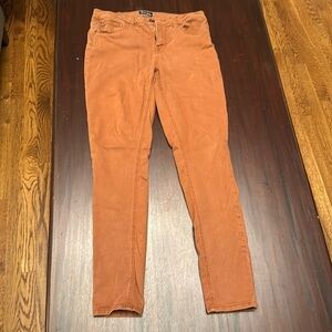 Wrangler stretch reddish brown soft jeans size 9/31